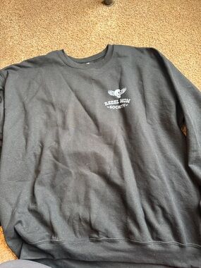 Black Crewneck Sweatshirt - Men